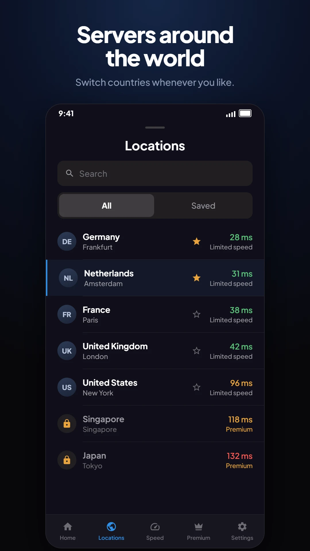 Ika VPN: Private, Secure VPN screenshot