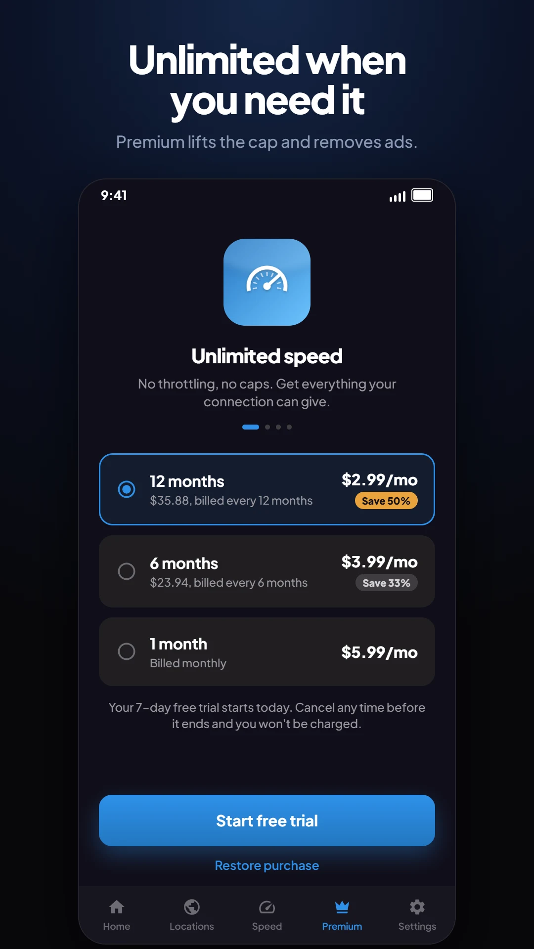 Ika VPN: Private, Secure VPN screenshot